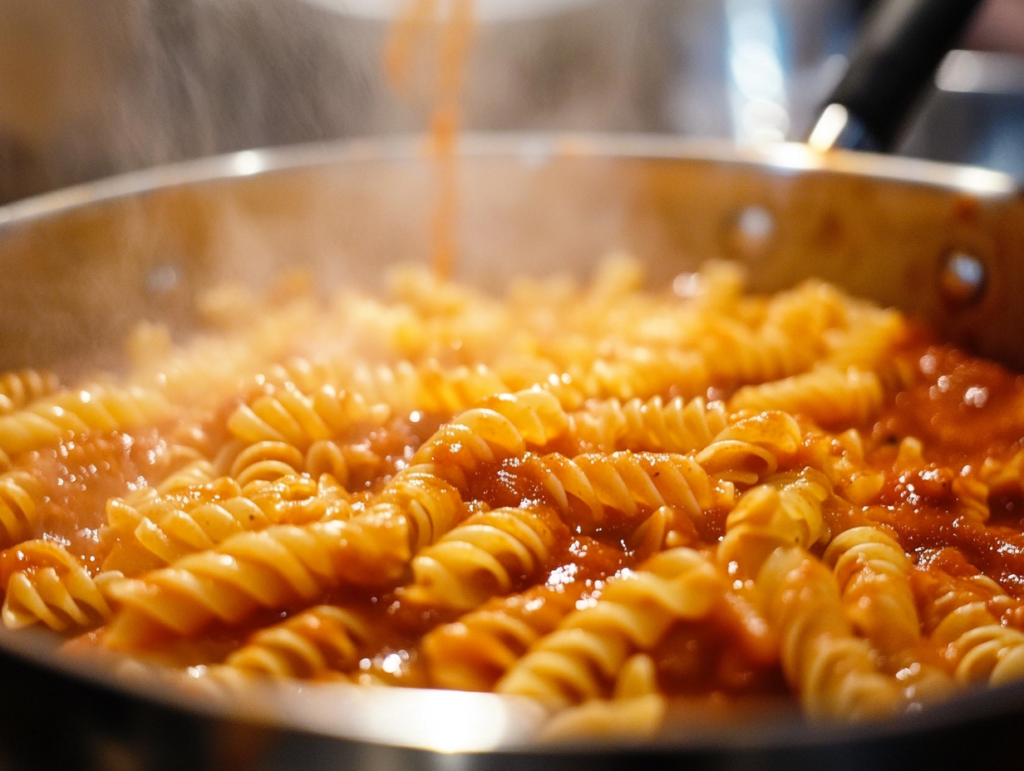 How to Make Pasta with Marinara Sauce