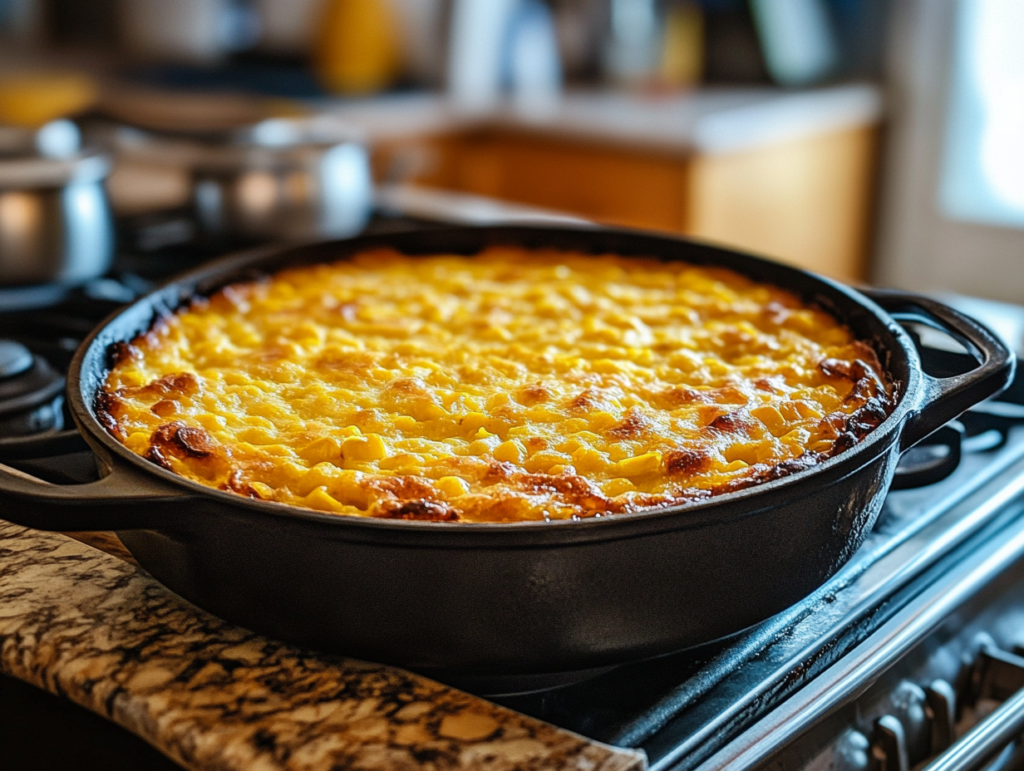 How to tell if corn casserole is done