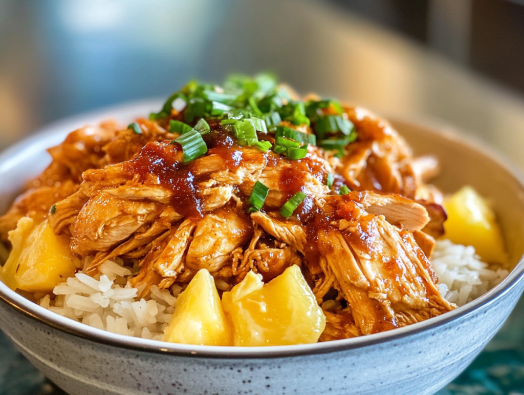 Sweet Hawaiian Crockpot Chicken