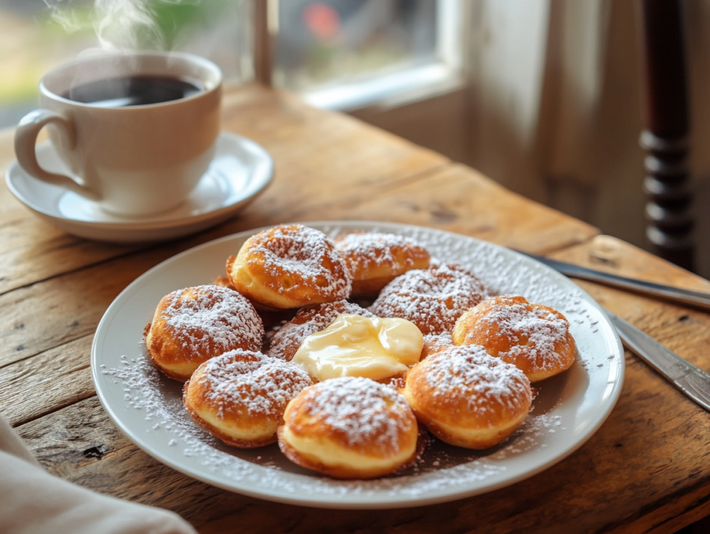 When to eat poffertjes?